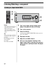 Предварительный просмотр 32 страницы Sony STR-DG520 Operating Instructions Manual