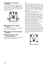 Предварительный просмотр 42 страницы Sony STR-DG520 Operating Instructions Manual