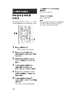 Preview for 40 page of Sony STR-DG600 - Multi Channel Av Receiver Operating Instructions Manual