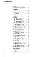 Preview for 4 page of Sony STR-DG600 - Multi Channel Av Receiver Service Manual