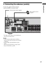 Предварительный просмотр 25 страницы Sony STR-DG710 Operating Instructions Manual