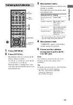 Предварительный просмотр 29 страницы Sony STR-DG710 Operating Instructions Manual