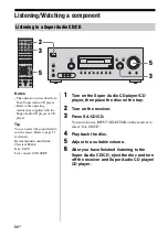 Предварительный просмотр 34 страницы Sony STR-DG710 Operating Instructions Manual