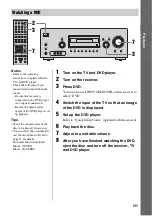 Предварительный просмотр 35 страницы Sony STR-DG710 Operating Instructions Manual