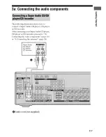 Предварительный просмотр 17 страницы Sony STR-DG810 Operating Instructions Manual