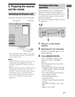 Preview for 27 page of Sony STR-DG810 Operating Instructions Manual