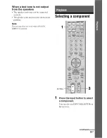 Preview for 35 page of Sony STR-DG810 Operating Instructions Manual