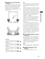 Preview for 51 page of Sony STR-DG810 Operating Instructions Manual