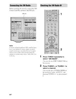 Preview for 64 page of Sony STR-DG810 Operating Instructions Manual