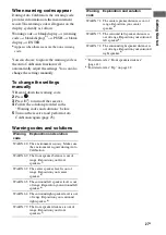 Предварительный просмотр 27 страницы Sony STR DH500 - A/V Receiver Operating Instructions Manual