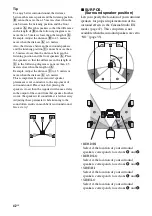 Предварительный просмотр 42 страницы Sony STR DH500 - A/V Receiver Operating Instructions Manual