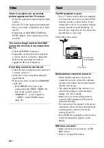 Предварительный просмотр 66 страницы Sony STR DH500 - A/V Receiver Operating Instructions Manual