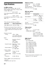 Предварительный просмотр 68 страницы Sony STR DH500 - A/V Receiver Operating Instructions Manual