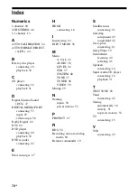 Предварительный просмотр 70 страницы Sony STR DH500 - A/V Receiver Operating Instructions Manual