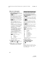 Preview for 34 page of Sony STR-DH520 Operating Instructions Manual