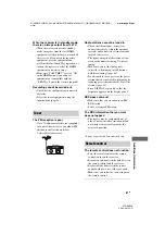 Preview for 67 page of Sony STR-DH520 Operating Instructions Manual