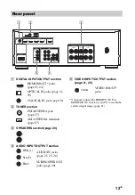 Предварительный просмотр 13 страницы Sony STR-DH540 Operating Instructions Manual