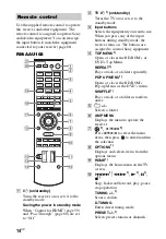 Предварительный просмотр 14 страницы Sony STR-DH540 Operating Instructions Manual