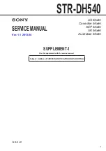 Предварительный просмотр 83 страницы Sony STR-DH540 Service Manual