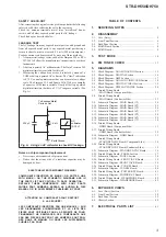 Предварительный просмотр 3 страницы Sony STR-DH550 Service Manual