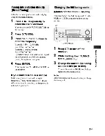 Preview for 63 page of Sony STR-DH700 Operating Instructions Manual