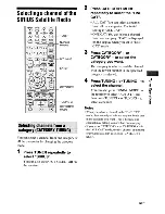 Preview for 69 page of Sony STR-DH700 Operating Instructions Manual