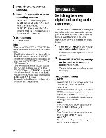 Preview for 88 page of Sony STR-DH700 Operating Instructions Manual