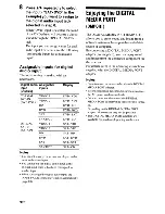 Preview for 90 page of Sony STR-DH700 Operating Instructions Manual