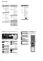 Предварительный просмотр 8 страницы Sony STR-DH700 Service Manual