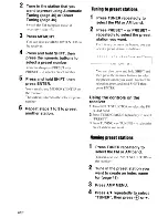 Предварительный просмотр 48 страницы Sony STR-DH710 - 10str Hifi Operating Instructions Manual