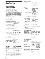 Предварительный просмотр 96 страницы Sony STR-DH710 - 10str Hifi Operating Instructions Manual