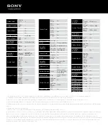 Preview for 3 page of Sony STR-DH720HP Specifications