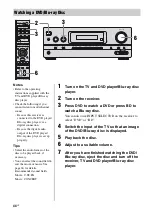 Предварительный просмотр 44 страницы Sony STR-DH800 Operating Instructions Manual