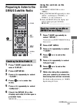 Предварительный просмотр 73 страницы Sony STR-DH800 Operating Instructions Manual