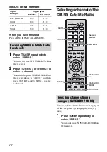 Предварительный просмотр 74 страницы Sony STR-DH800 Operating Instructions Manual