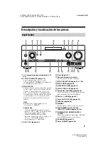 Preview for 9 page of Sony STR-DH830 (Spanish) Manual De Instrucciones