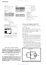 Предварительный просмотр 2 страницы Sony STR-DN1000 Service Manual