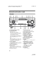 Preview for 10 page of Sony STR-DN1030 Operating Instructions Manual