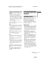 Preview for 27 page of Sony STR-DN1030 Operating Instructions Manual