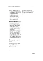 Preview for 28 page of Sony STR-DN1030 Operating Instructions Manual