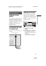 Preview for 37 page of Sony STR-DN1030 Operating Instructions Manual