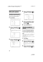 Preview for 38 page of Sony STR-DN1030 Operating Instructions Manual