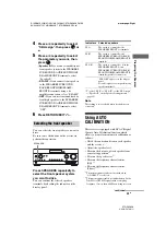 Preview for 39 page of Sony STR-DN1030 Operating Instructions Manual