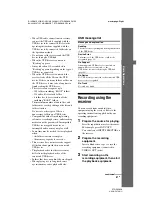 Preview for 57 page of Sony STR-DN1030 Operating Instructions Manual