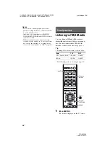 Preview for 58 page of Sony STR-DN1030 Operating Instructions Manual