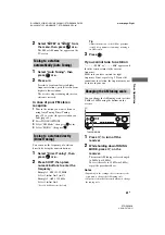 Preview for 59 page of Sony STR-DN1030 Operating Instructions Manual