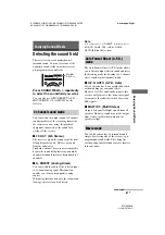 Preview for 61 page of Sony STR-DN1030 Operating Instructions Manual