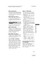 Preview for 63 page of Sony STR-DN1030 Operating Instructions Manual