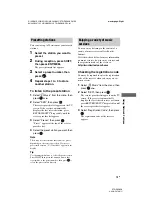 Preview for 73 page of Sony STR-DN1030 Operating Instructions Manual