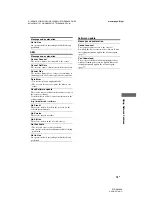 Preview for 79 page of Sony STR-DN1030 Operating Instructions Manual